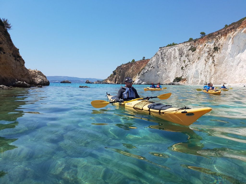 Griekenland kano vakantie