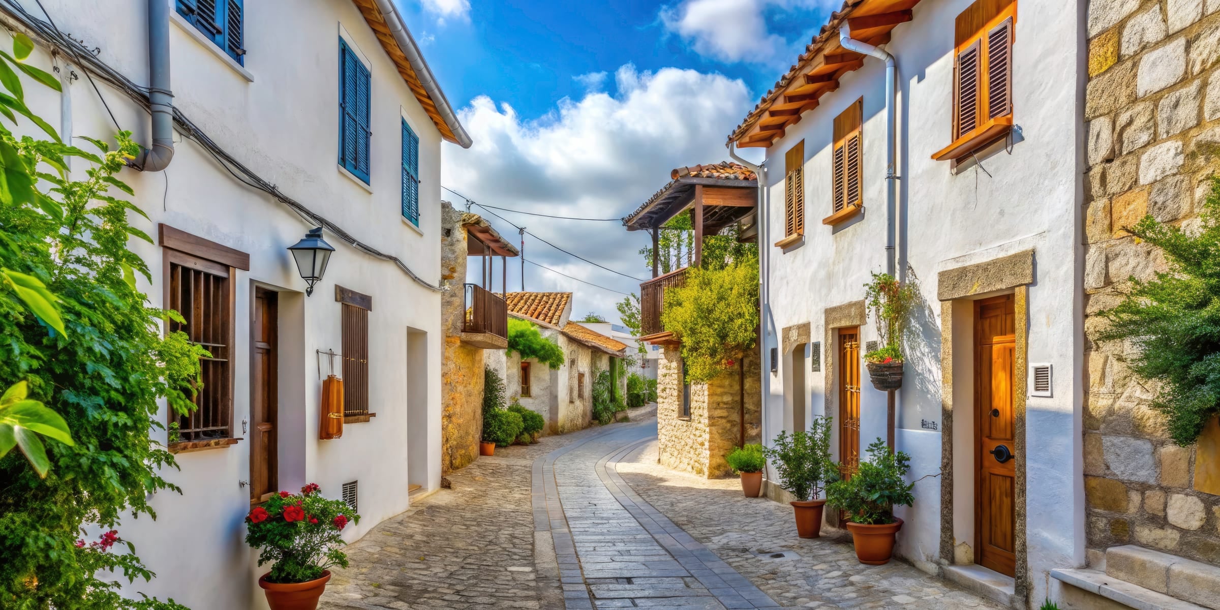 The traditional village of Omodos, a destination for a shared excursion
